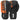 Dynamite Punching Bag Kickboxing Gloves - Matt Black/Orange